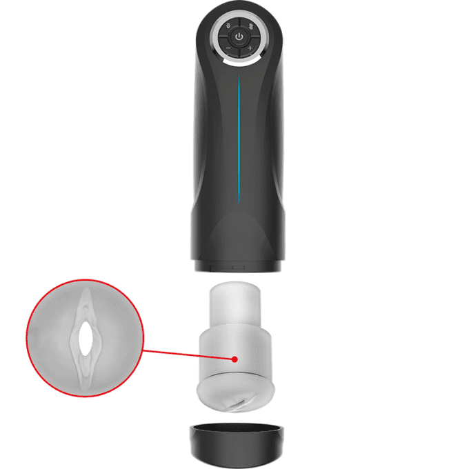 Masturbateur auto up/down + simulation sonore - Jamyjob