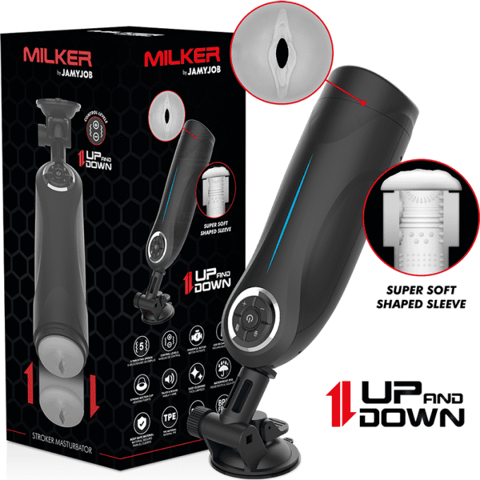 Masturbateur auto up/down + simulation sonore - Jamyjob