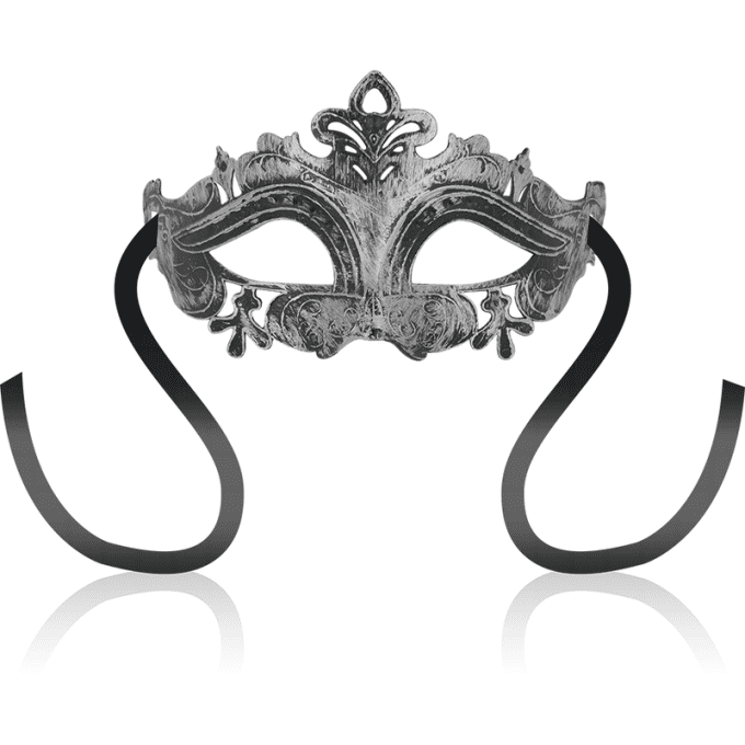 Masque vénitien argent - Ohmama
