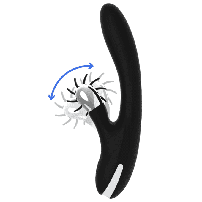 Stimulateur wave clitoris & point G - Black&Silver