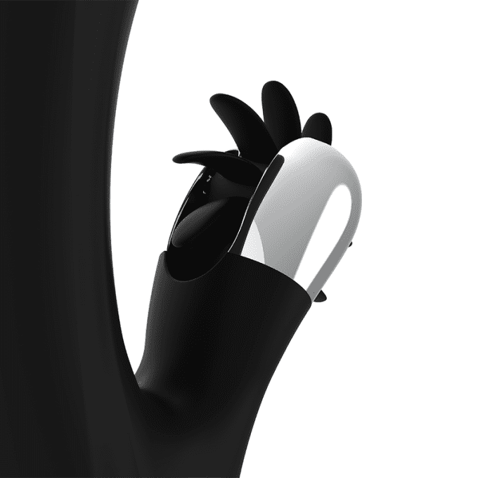 Stimulateur wave clitoris & point G - Black&Silver