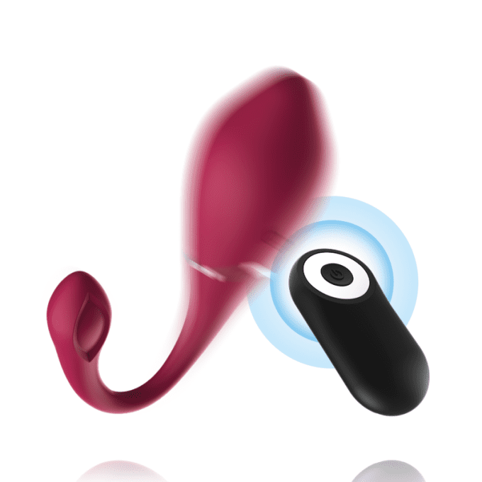 Œuf vibrant premium avec télécommande - Cici beauty