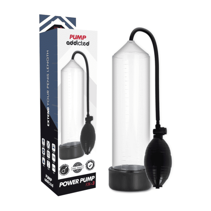 Pompe à pénis manuelle RX3 - Pump addicted