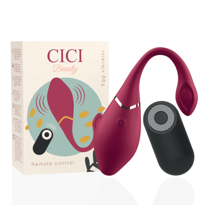 Œuf vibrant premium avec télécommande - Cici beauty