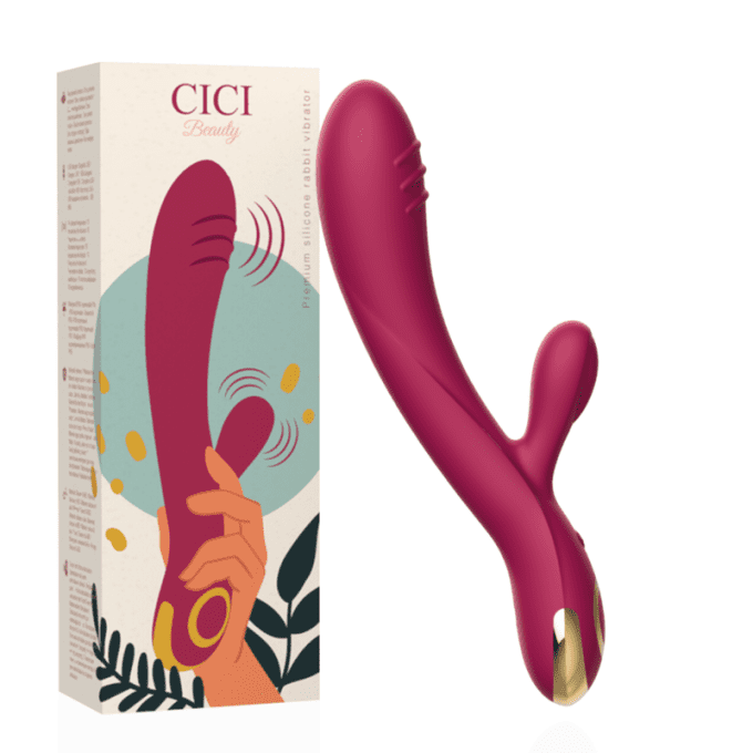 Stimulateur rabbit point G & clitoris - Cici beauty