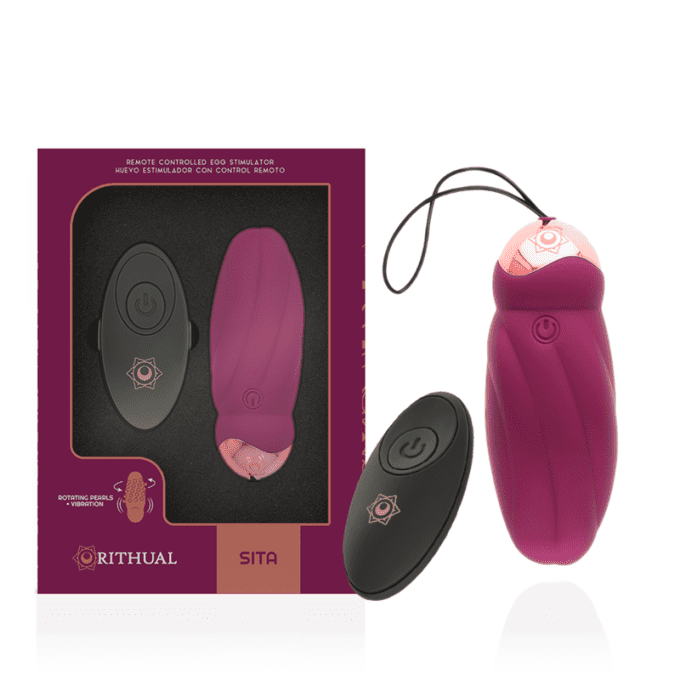 Œuf vibrant par rotation de billes - Rithual