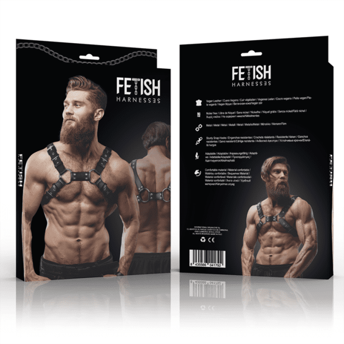 Harnais de poitrine bulldog homme - Fetish submissive