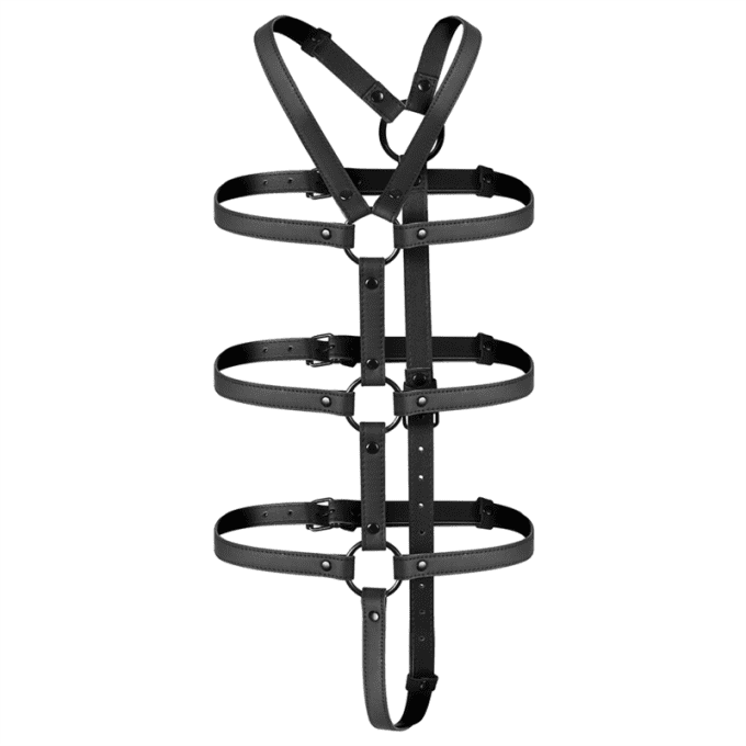 Harnais de bondage torse et bras - Fetish submissive