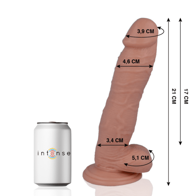 Pénis réaliste 21 cm ø 4,6 cm n°24 - Intense