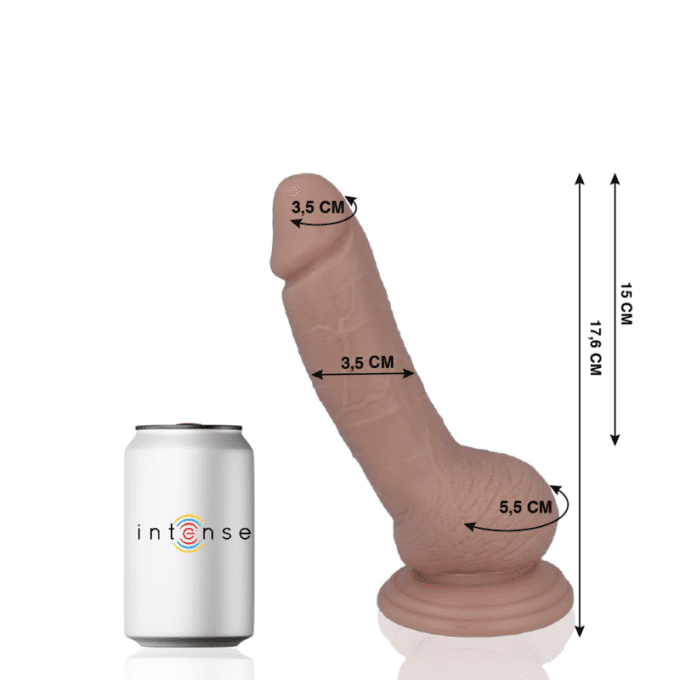 Pénis réaliste 17,6 cm ø 3.5 cm n°8 - Intense