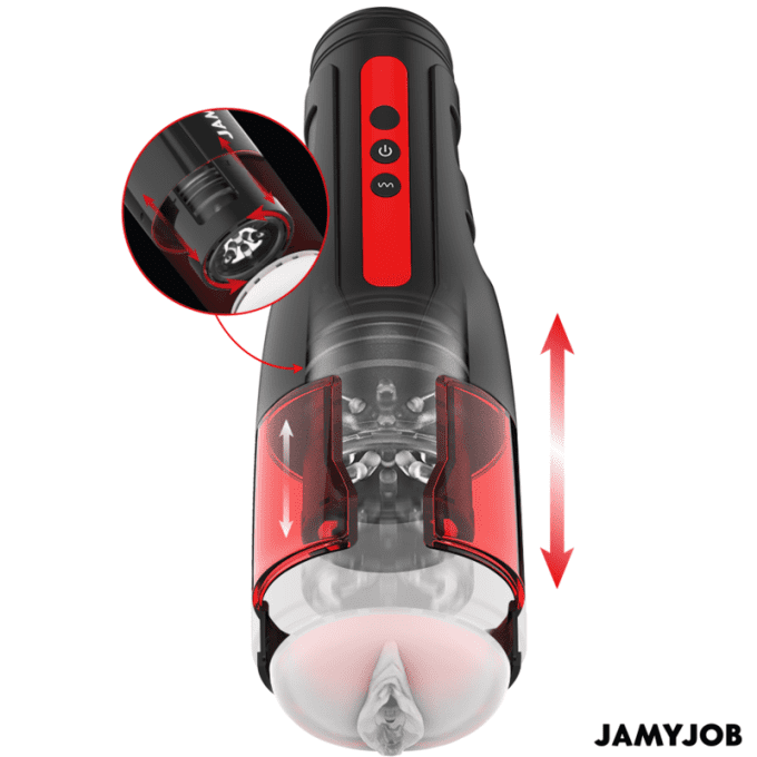 Masturbateur auto rotation & up/down - Jamyjob