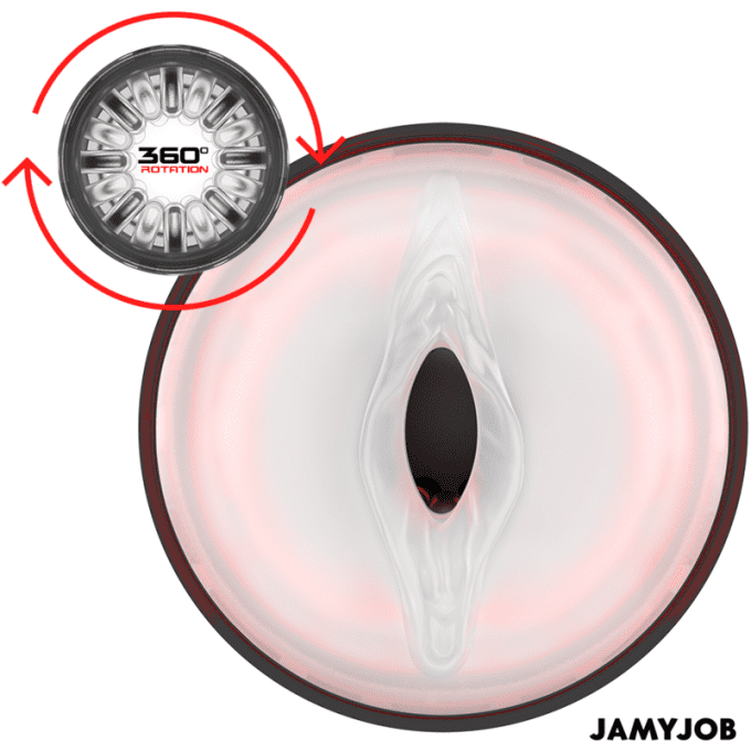 Masturbateur auto rotation & up/down - Jamyjob