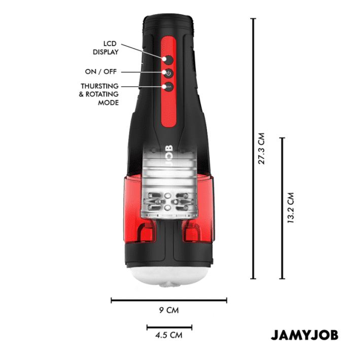 Masturbateur auto rotation & up/down - Jamyjob