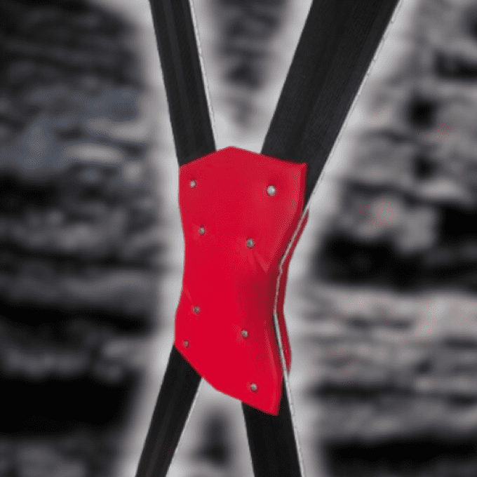 Croix de bondage confort Saint-André (LED optionnel)